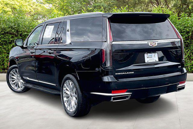 used 2024 Cadillac Escalade ESV car, priced at $75,688