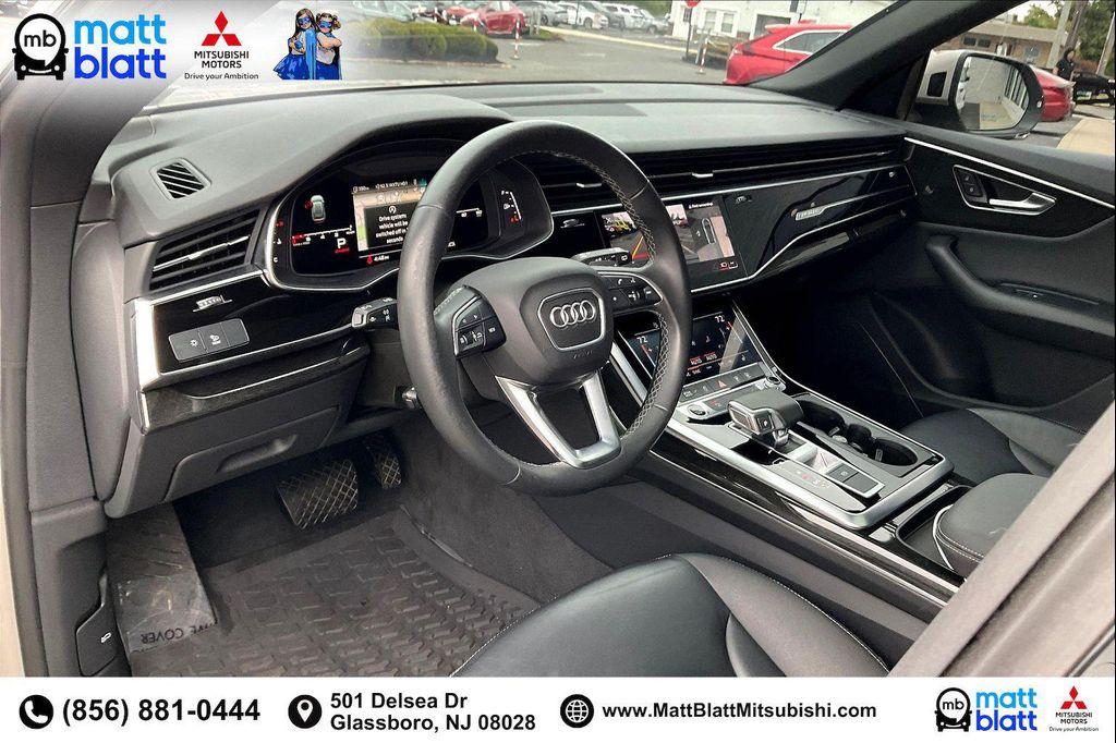 used 2021 Audi Q8 car, priced at $34,688