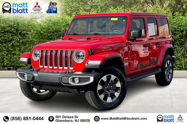 used 2022 Jeep Wrangler Unlimited car, priced at $33,999