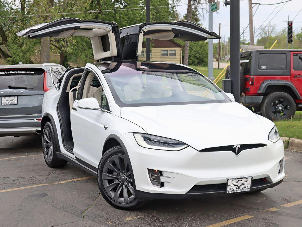used 2018 Tesla Model X car, priced at $29,495