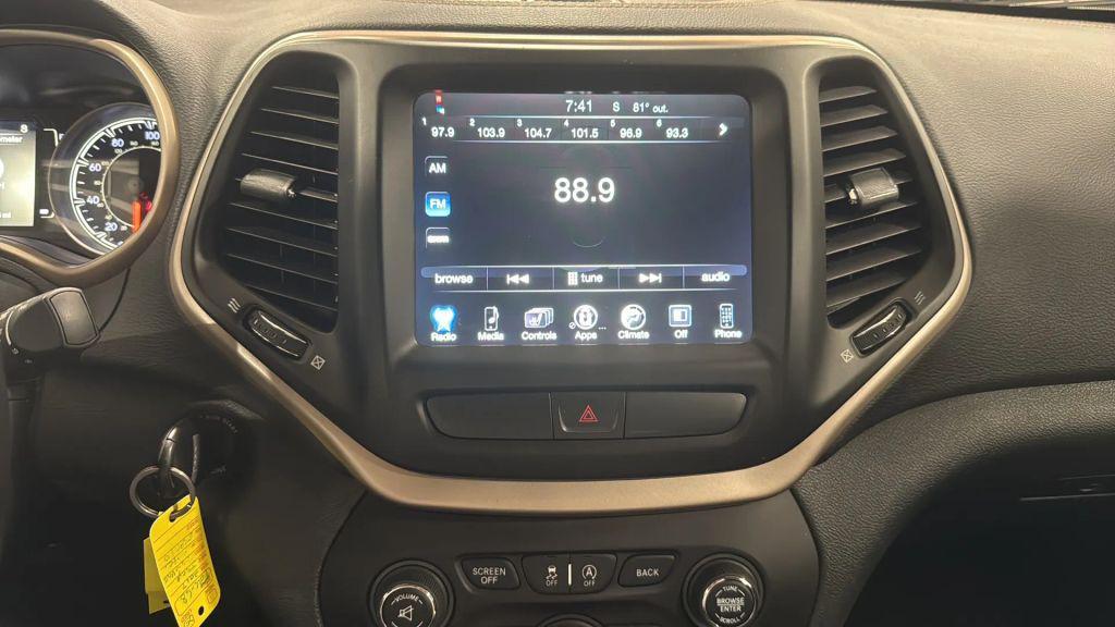 used 2017 Jeep Cherokee car, priced at $7,991