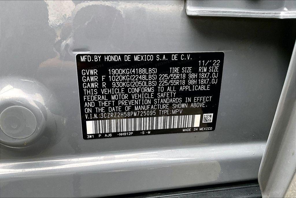 used 2023 Honda HR-V car, priced at $23,050