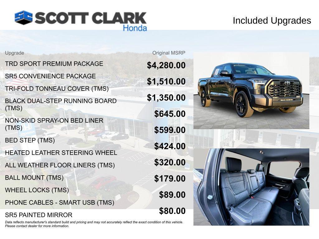 used 2024 Toyota Tundra car, priced at $47,244