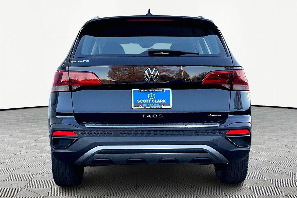 used 2023 Volkswagen Taos car, priced at $18,621