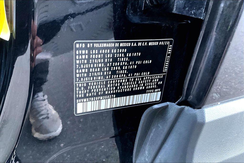 used 2023 Volkswagen Taos car, priced at $18,621