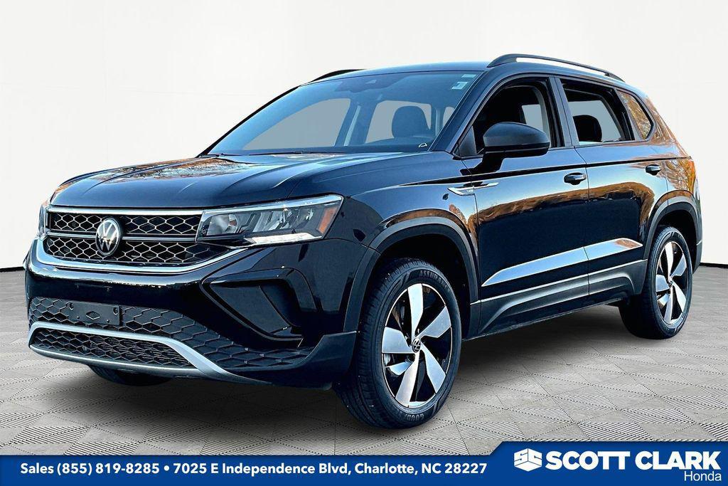 used 2023 Volkswagen Taos car, priced at $18,621