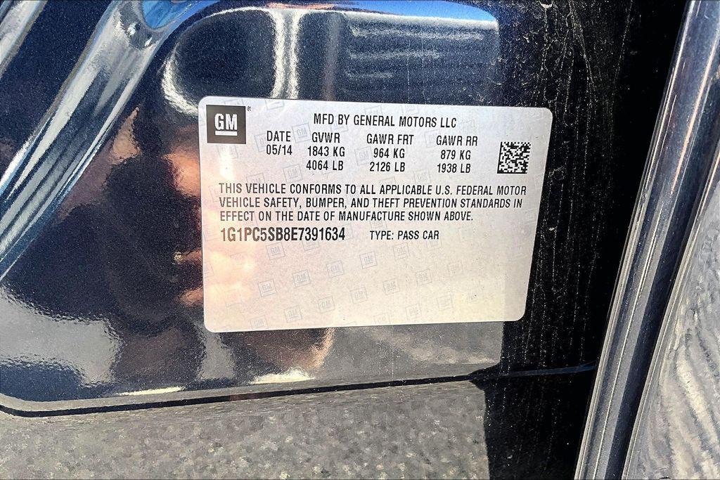 used 2014 Chevrolet Cruze car, priced at $8,995