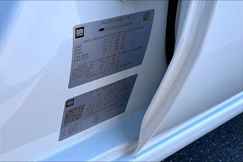 used 2022 Chevrolet Silverado 1500 car, priced at $35,074