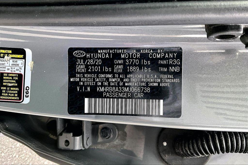 used 2021 Hyundai Venue car, priced at $14,989