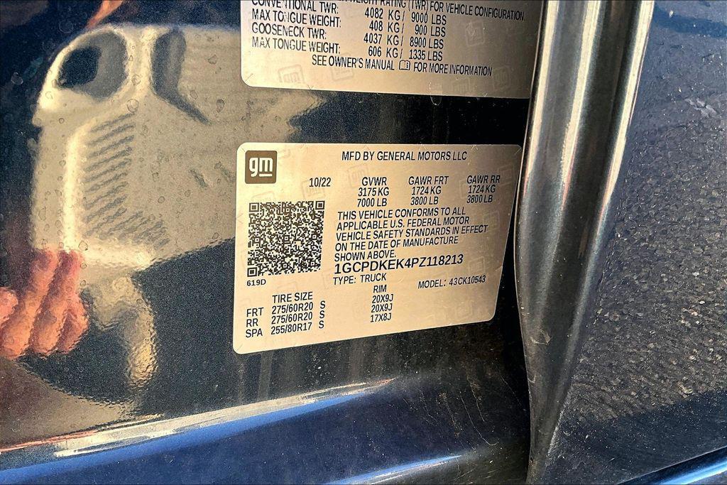 used 2023 Chevrolet Silverado 1500 car, priced at $35,699