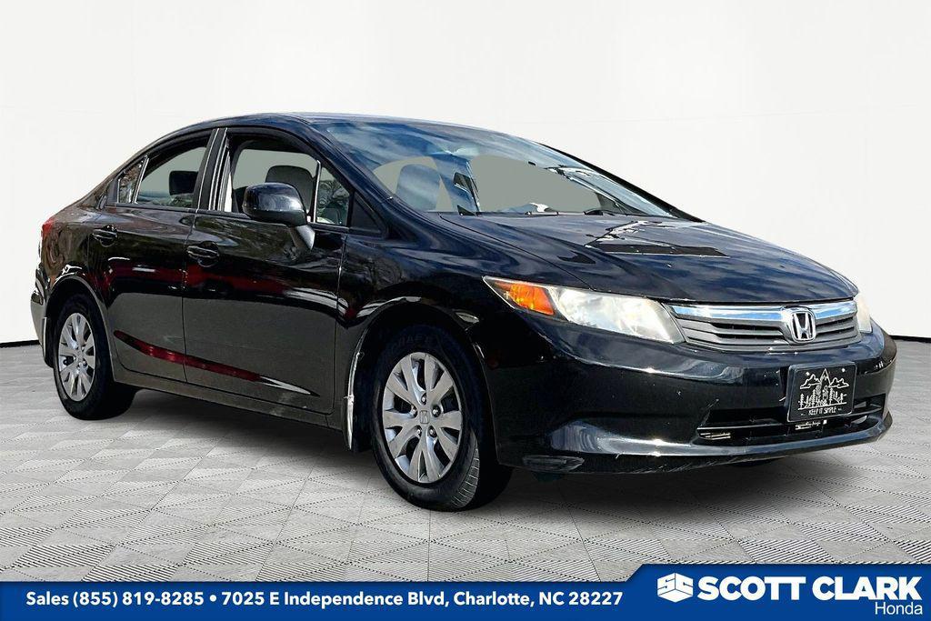used 2012 Honda Civic car, priced at $11,549