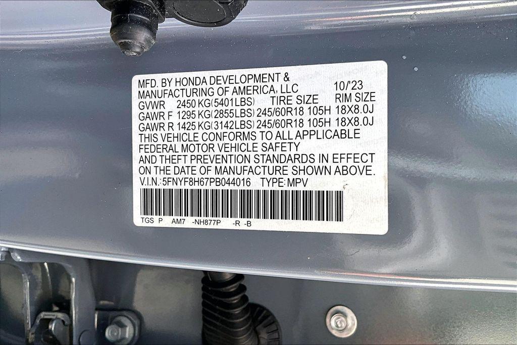 used 2023 Honda Passport car, priced at $33,484