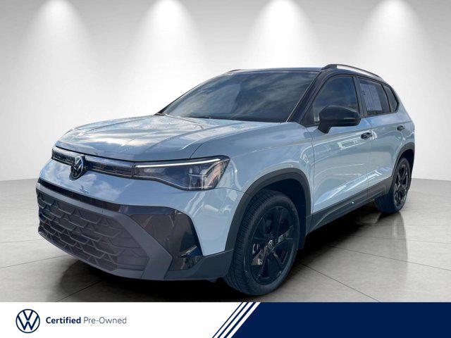 used 2025 Volkswagen Taos car, priced at $25,243