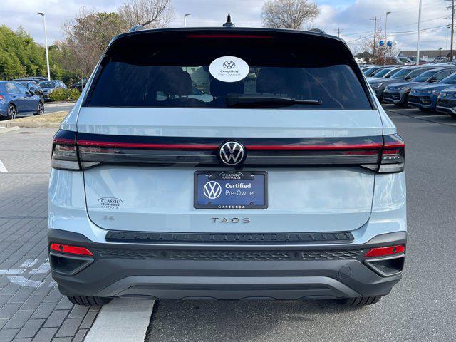 used 2025 Volkswagen Taos car, priced at $24,917