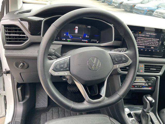 used 2025 Volkswagen Taos car, priced at $23,894