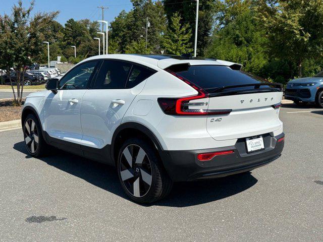used 2024 Volvo C40 Recharge Pure Electric car, priced at $26,874