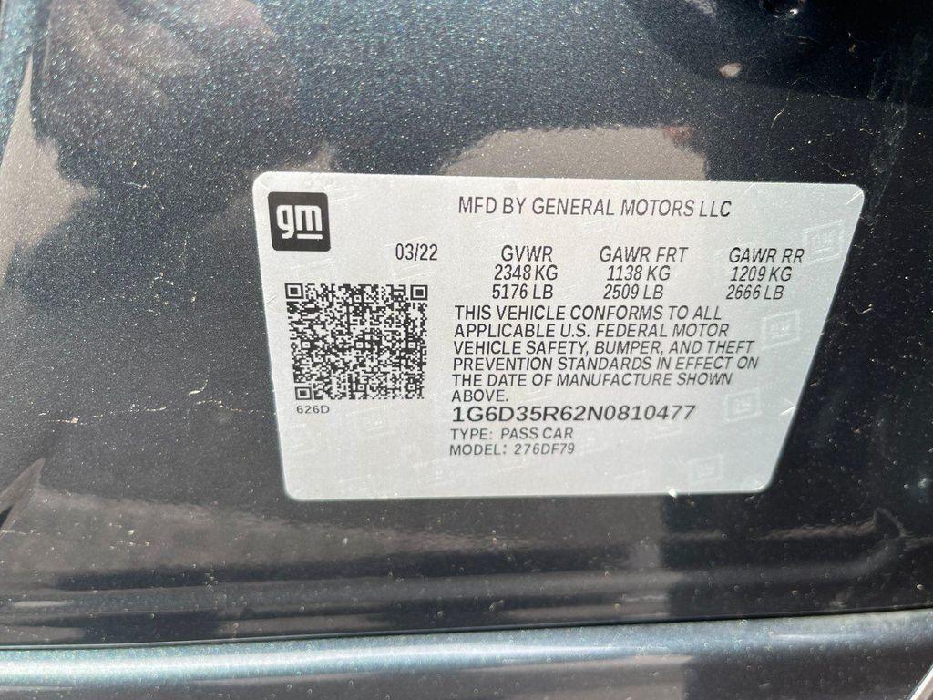 used 2022 Cadillac CT5-V car, priced at $86,899