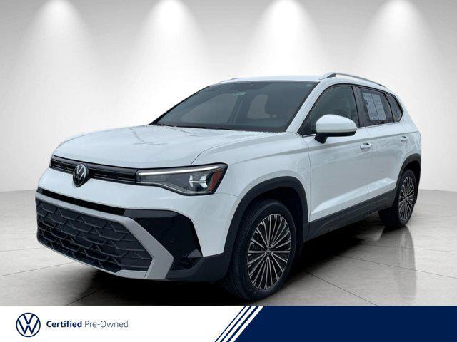 used 2025 Volkswagen Taos car, priced at $24,393