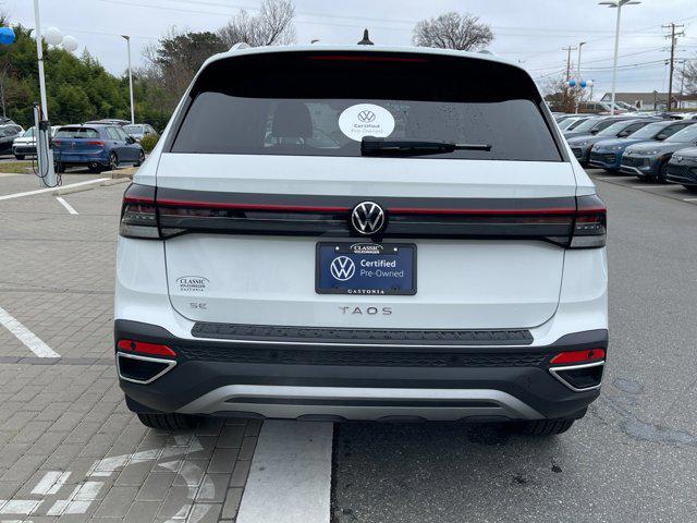 used 2025 Volkswagen Taos car, priced at $23,410