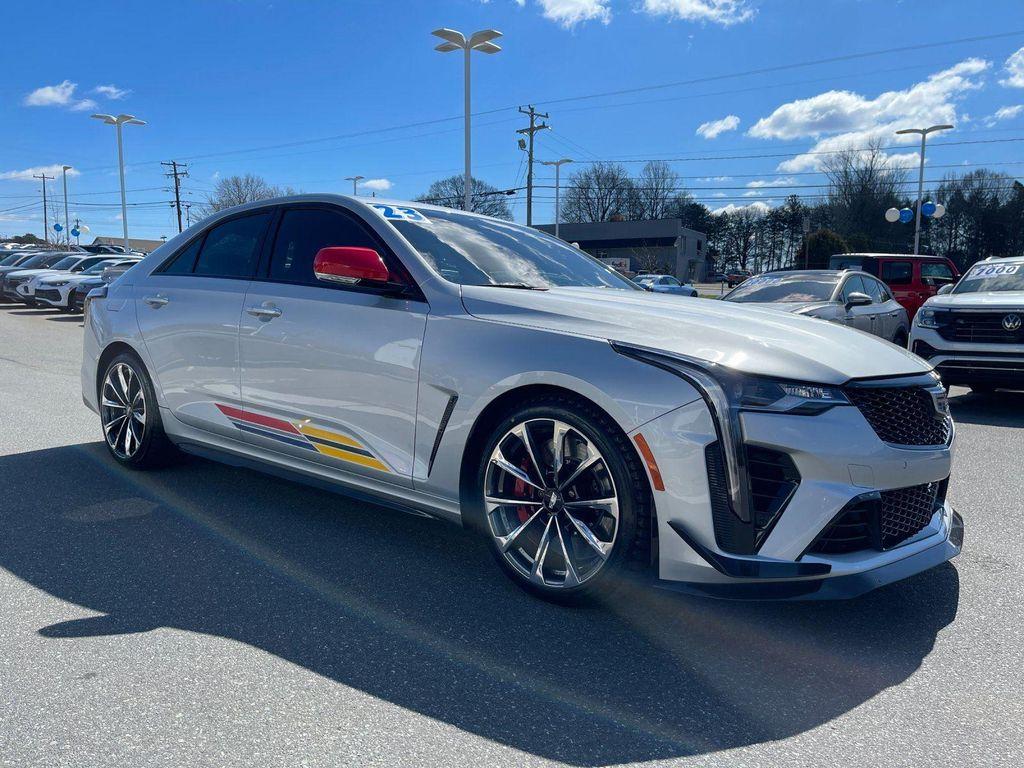 used 2024 Cadillac CT4-V car, priced at $76,445