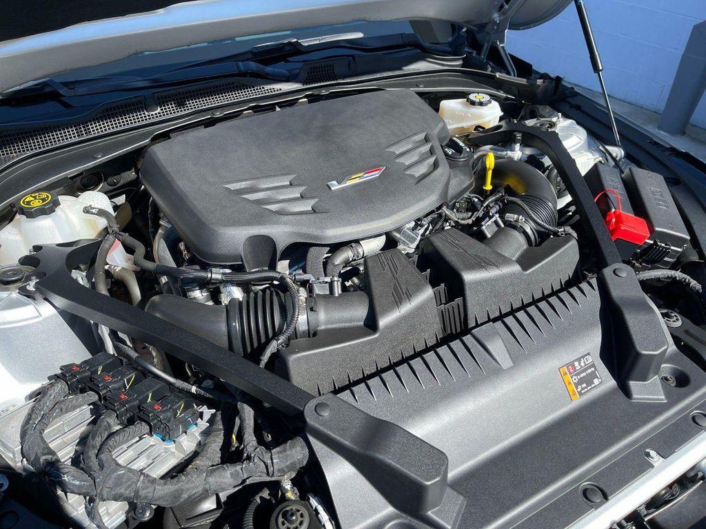 used 2024 Cadillac CT4-V car, priced at $76,445