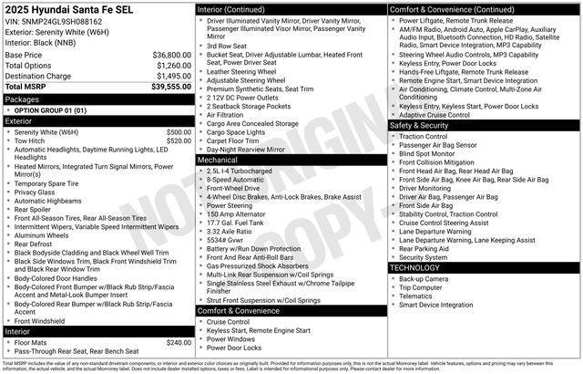 used 2025 Hyundai Santa Fe car