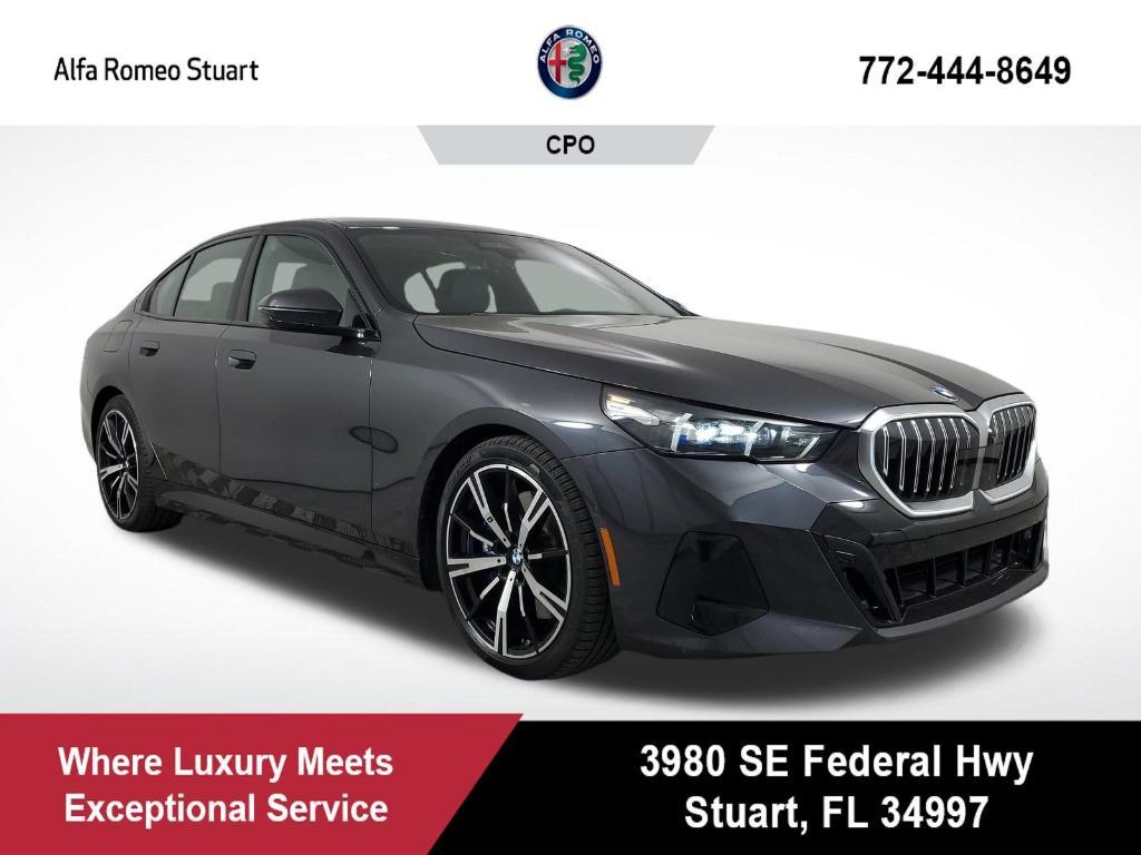 used 2024 BMW 540 car, priced at $56,188