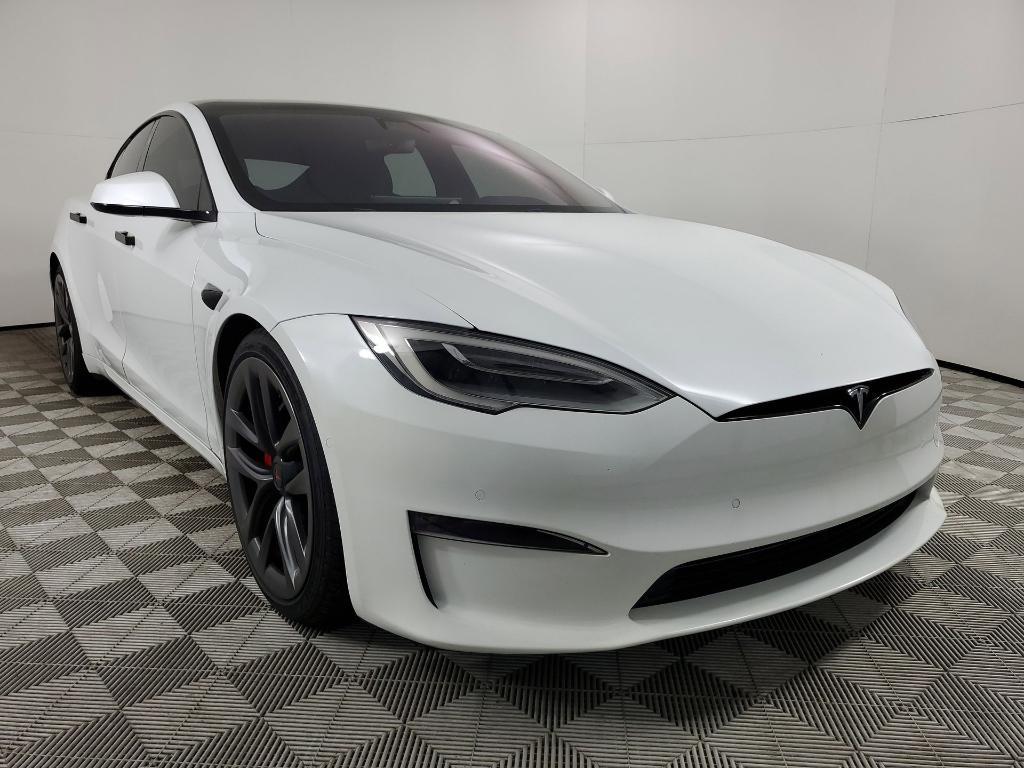 used 2021 Tesla Model S car, priced at $37,895