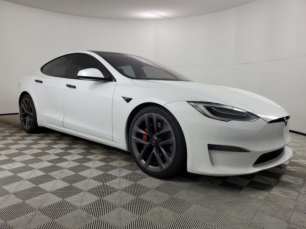 used 2021 Tesla Model S car, priced at $37,895