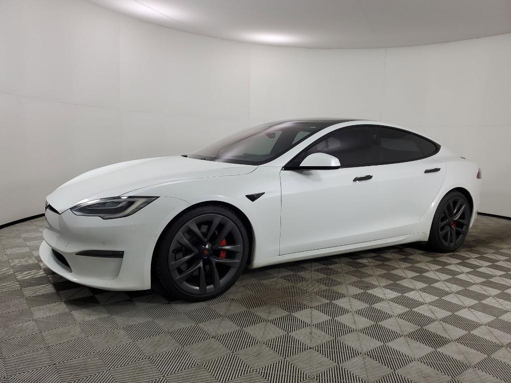 used 2021 Tesla Model S car, priced at $37,895