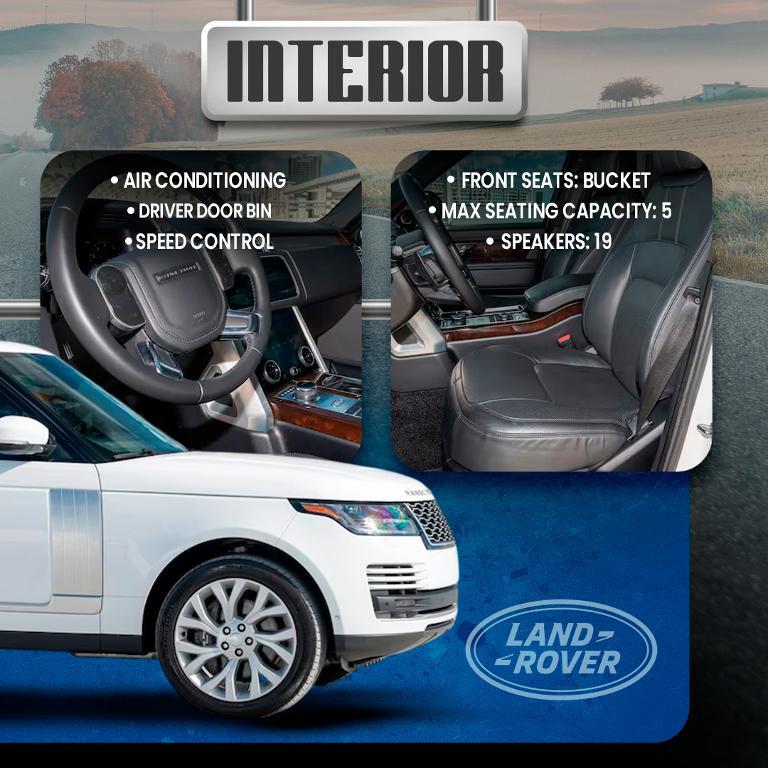 used 2022 Land Rover Range Rover car, priced at $49,000