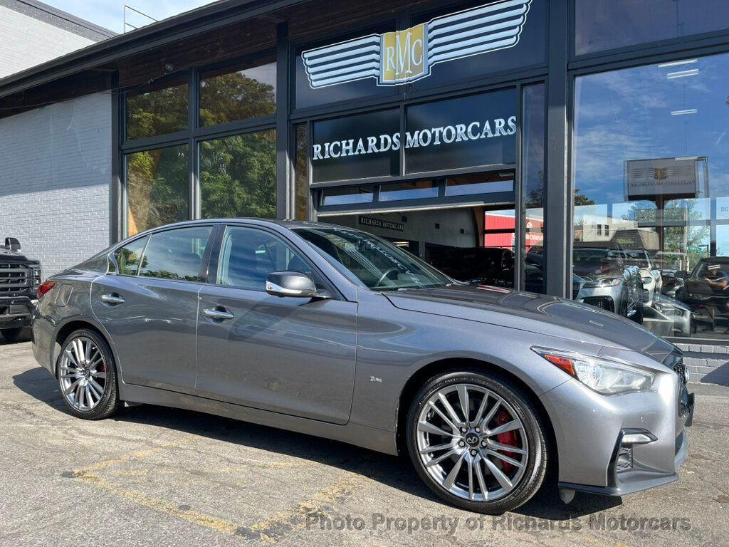 used 2021 INFINITI Q50 car, priced at $34,000