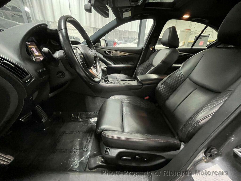 used 2021 INFINITI Q50 car, priced at $34,000