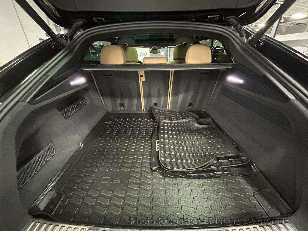 used 2022 Audi Q8 car, priced at $47,500