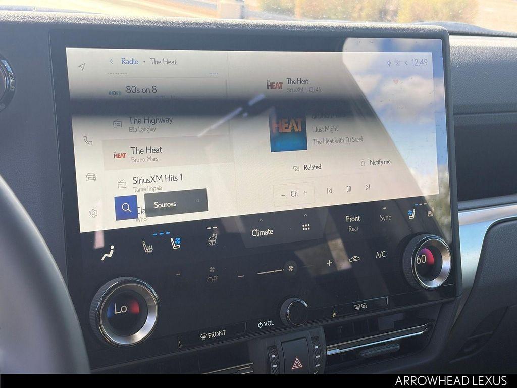 new 2026 Lexus TX 500h car, priced at $78,867