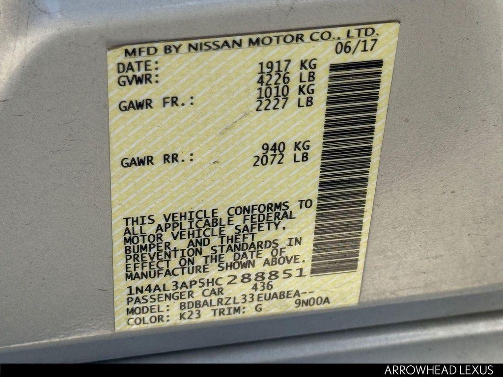 used 2017 Nissan Altima car, priced at $10,311