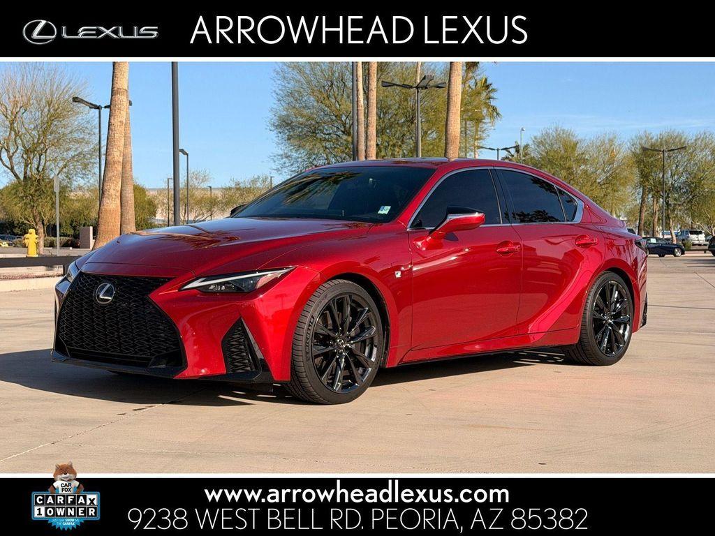 used 2023 Lexus IS 350 car, priced at $42,727