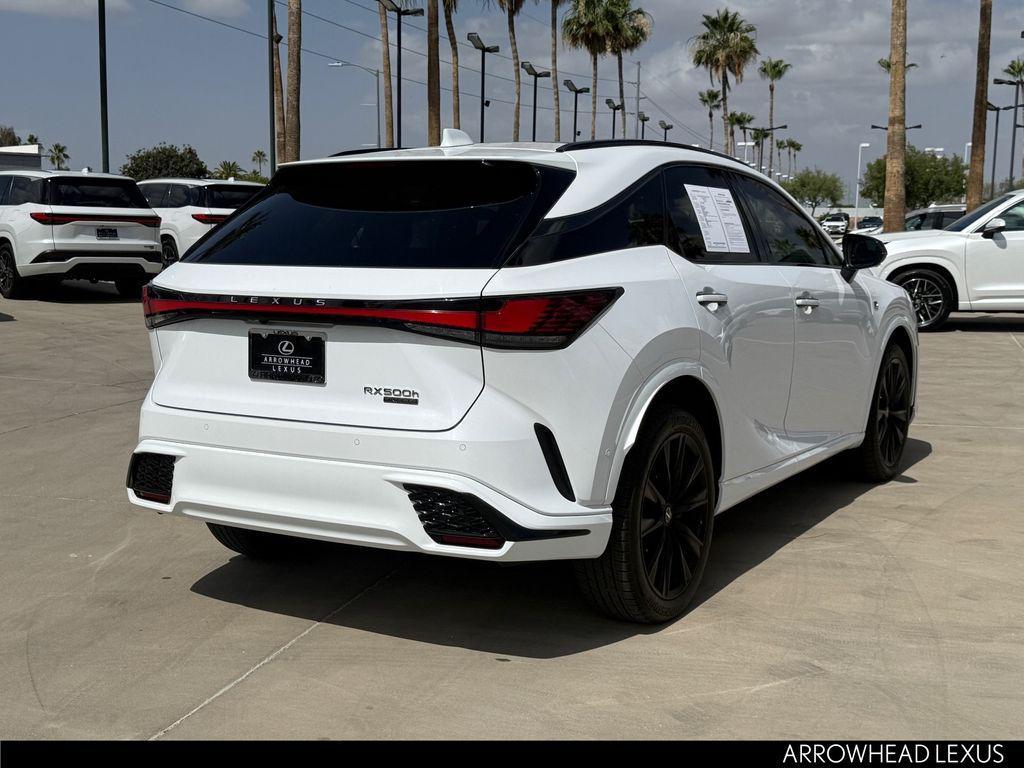 used 2024 Lexus RX 500h car, priced at $62,499