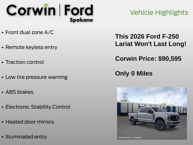 new 2026 Ford F-250 car, priced at $90,595