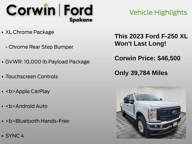 used 2023 Ford F-250 car, priced at $46,500
