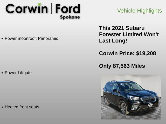 used 2021 Subaru Forester car, priced at $19,208