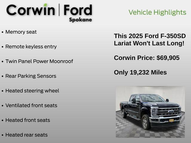 used 2025 Ford F-350 car, priced at $70,105