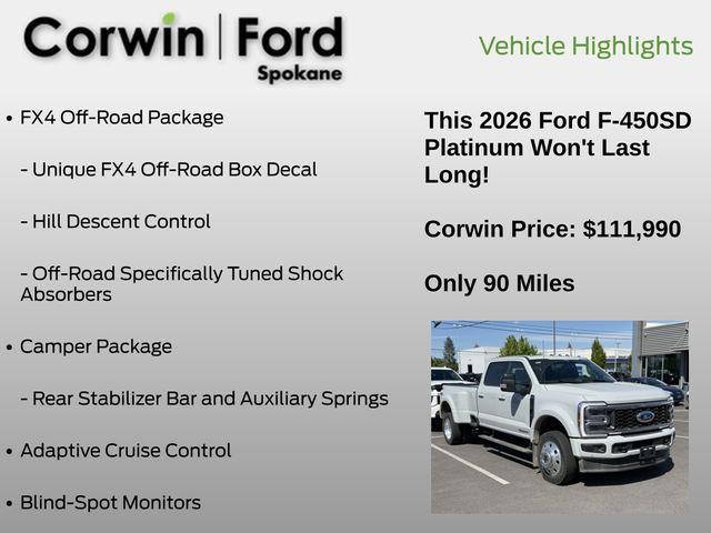 used 2026 Ford F-450 car, priced at $111,990