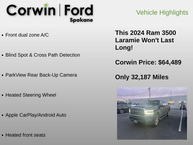 used 2024 Ram 3500 car, priced at $64,489