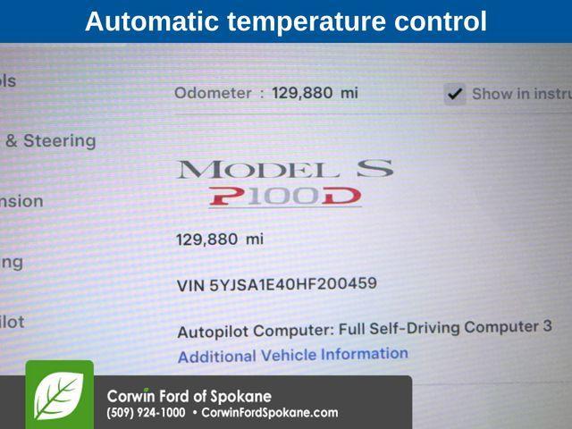 used 2017 Tesla Model S car, priced at $18,989