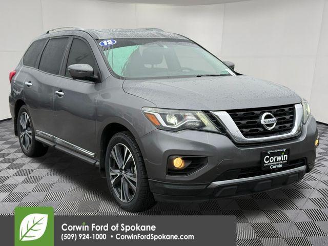used 2018 Nissan Pathfinder car, priced at $13,450