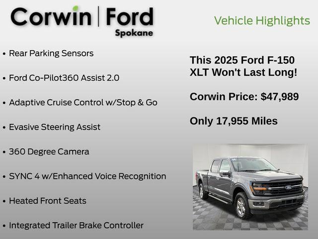 used 2025 Ford F-150 car, priced at $47,989