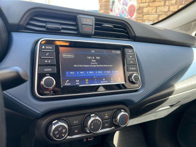 used 2025 Nissan Versa car, priced at $17,111