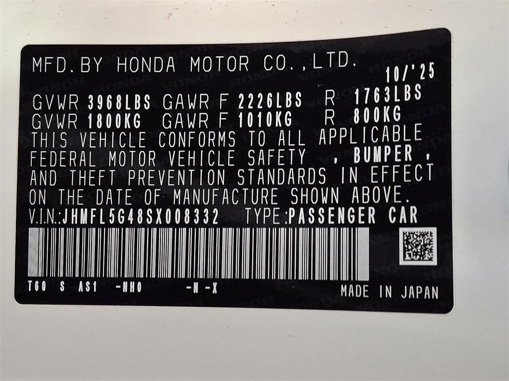 new 2025 Honda Civic Type R car, priced at $47,545