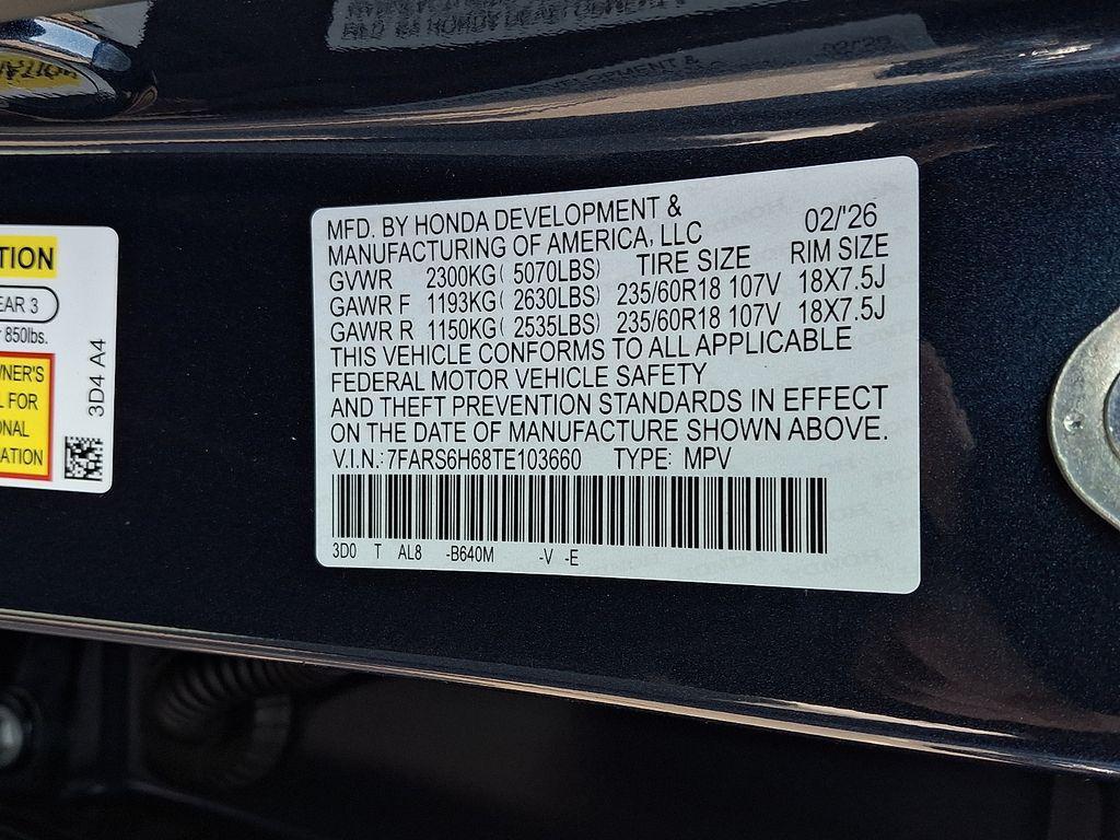 new 2026 Honda CR-V Hybrid car, priced at $40,250